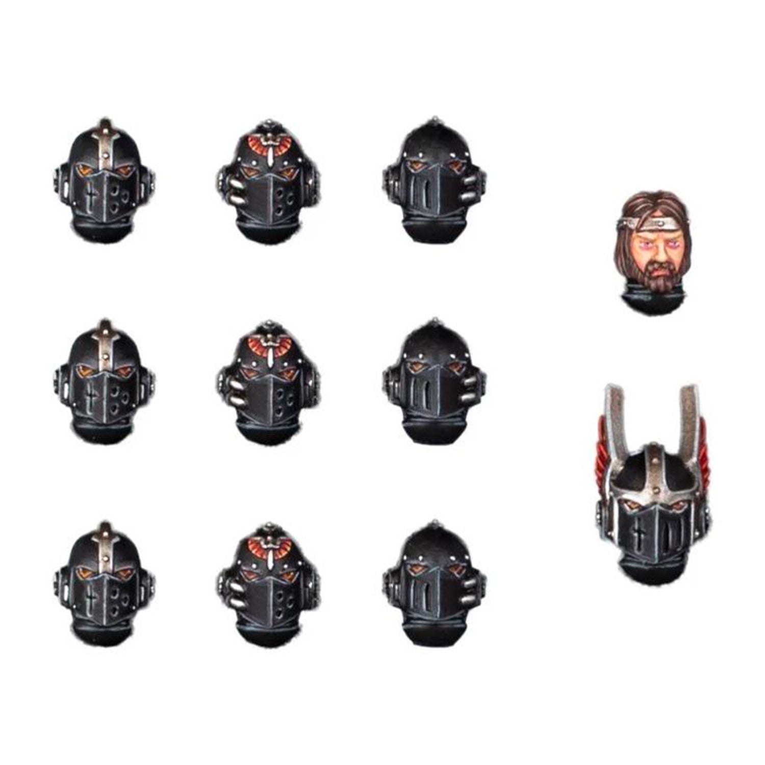Dark Angels MKVI Heads