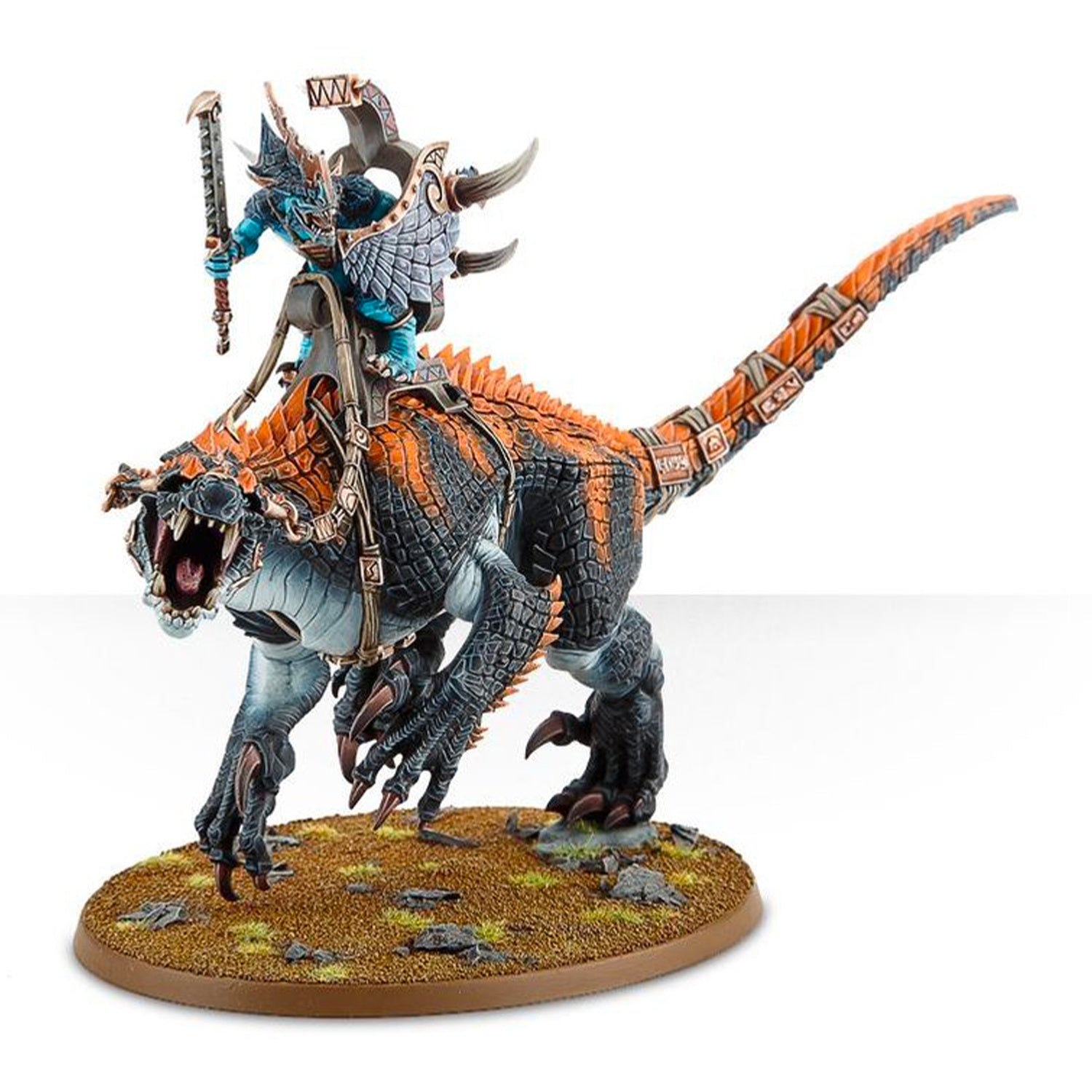 Saurus Scar Veteran on Carnosaur