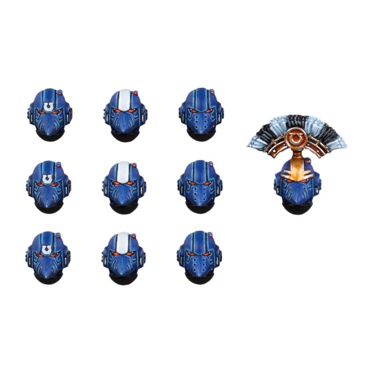 Ultramarines MKVI Heads